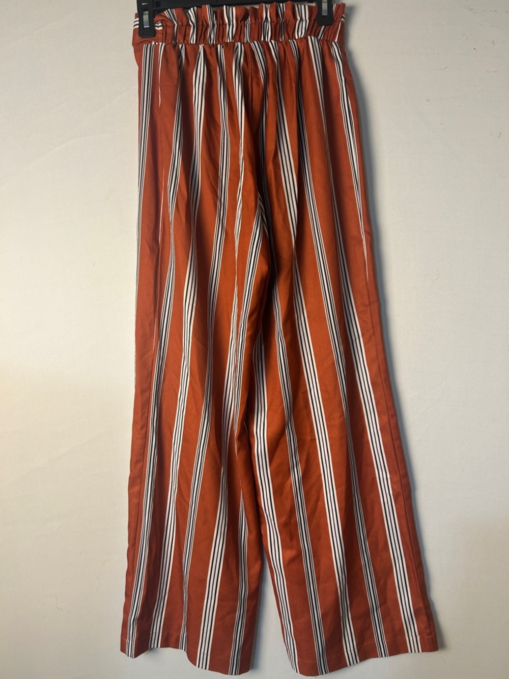 Ktoo  Women’s Pants Wide Leg Striped Elastic Waist Pull On Size S - Picture 4 of 7